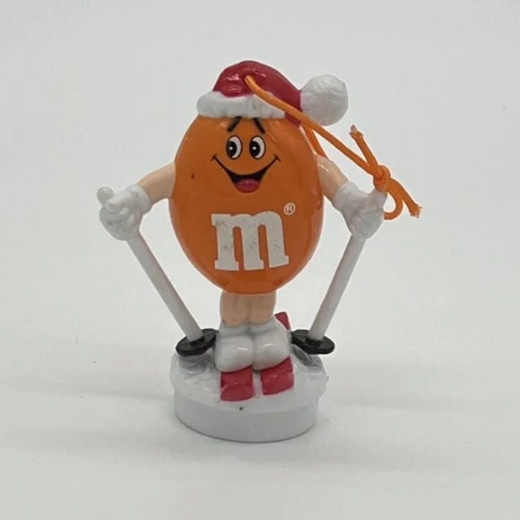 Orange M&M Christmas Ornament - Picture 3 of 5